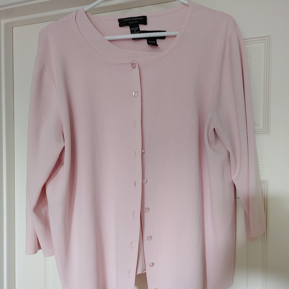 Pink sweater set